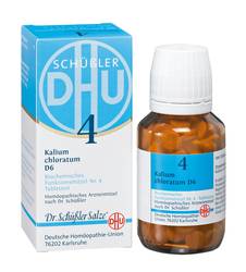 BIOCHEMIE DHU 4 Kalium chloratum D 6 Tabletten