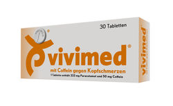 VIVIMED mit Coffein gegen Kopfschmerzen Tabletten