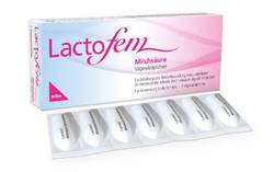 LACTOFEM Milchsure Vaginalzpfchen