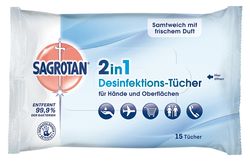 SAGROTAN 2in1 Desinfektions-Tcher