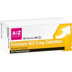 FOLSURE AbZ 5 mg Tabletten