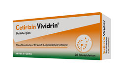 CETIRIZIN Vividrin 10 mg Filmtabletten
