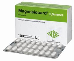 MAGNESIOCARD 2,5 mmol Filmtabletten