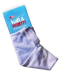 KALT-WARM Kompresse 12x29 cm mit Fixierband