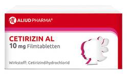 CETIRIZIN AL 10 mg Filmtabletten