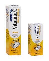 ADDITIVA Vitamin C 1 g Brausetabletten