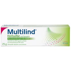 MULTILIND Heilsalbe m.Nystatin u.Zinkoxid