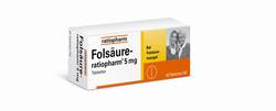 FOLSURE-RATIOPHARM 5 mg Tabletten