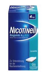 NICOTINELL Kaugummi Cool Mint 4 mg