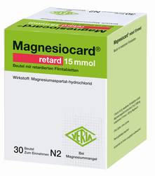 MAGNESIOCARD retard 15 mmol Beutel m.ret.Filmtabl.