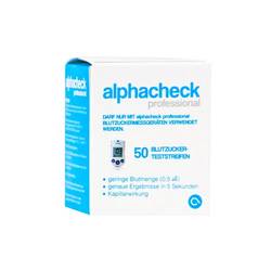 ALPHACHECK professional Blutzuckerteststreifen