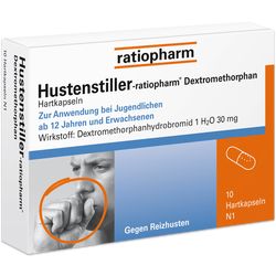 HUSTENSTILLER-ratiopharm Dextromethorphan Kapseln
