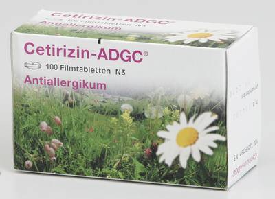 CETIRIZIN ADGC Filmtabletten