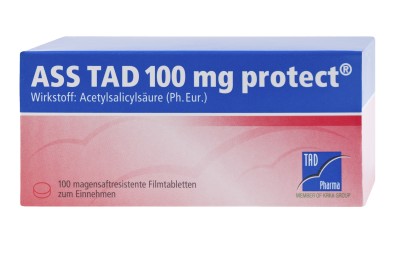 ASS TAD 100 mg protect magensaftres.Filmtabletten