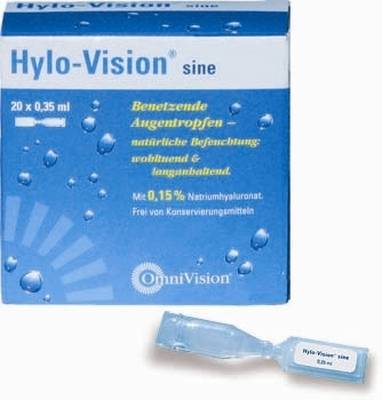 HYLO-VISION sine Einzeldosispipetten