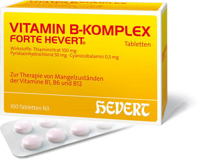 VITAMIN B KOMPLEX forte Hevert Tabletten