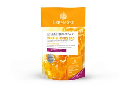 DERMASEL Totes Meer Badesalz+Milch&Honig SPA