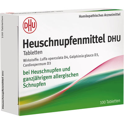 HEUSCHNUPFENMITTEL DHU Tabletten